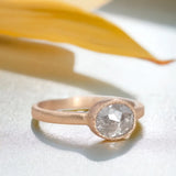 Romantic Rendezvous Natural Salt & Pepper Diamond Ring, Twist Of Fate Diamond Ring