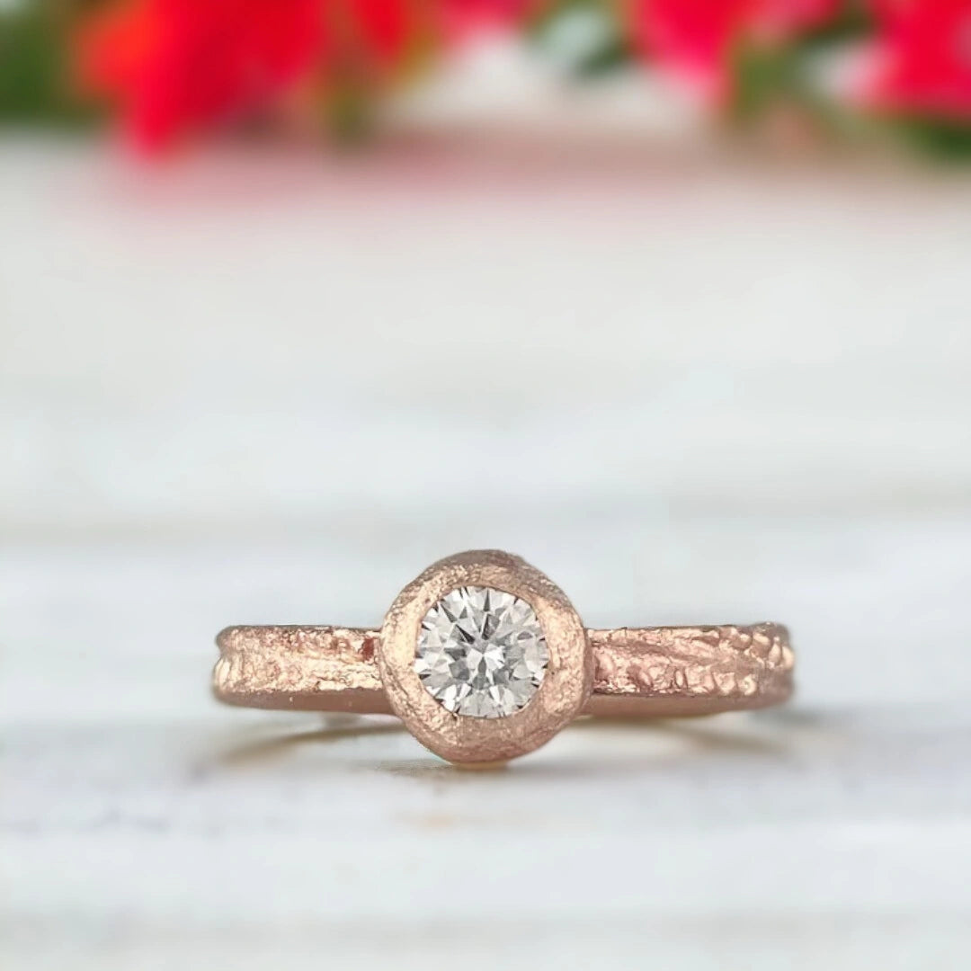 Eione Ring with Ancient Beach Goddess Inspired Design