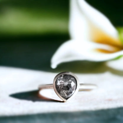 Journey of Love Salt and Pepper Diamond Ring Allegro Allegiance