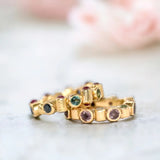 Precious Legacies Gemstone Wedding Bands, Vintage Jewels Engagement Ring