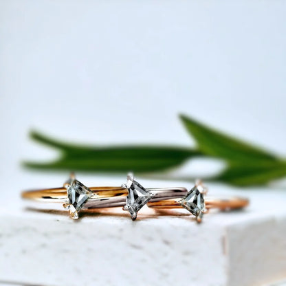 Elegant Solitaire Diamond Ring Women Timeless Minimal Design
