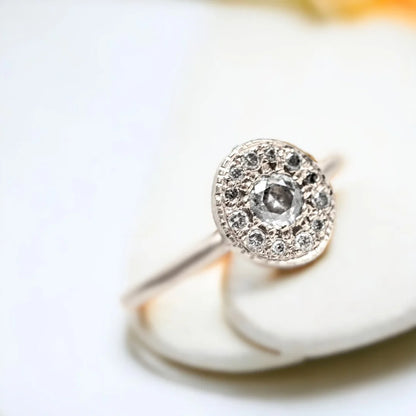 Pebble Gemstone Ring Unique Precious Jewellery Design