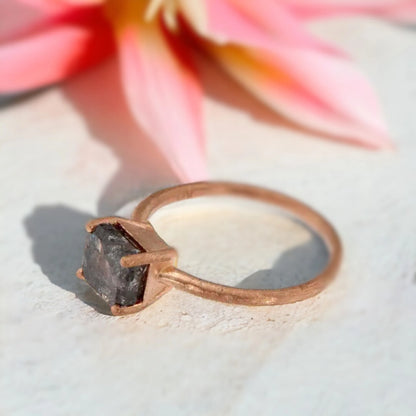 Vintage Handmade Diamond Engagement Ring Antique Style