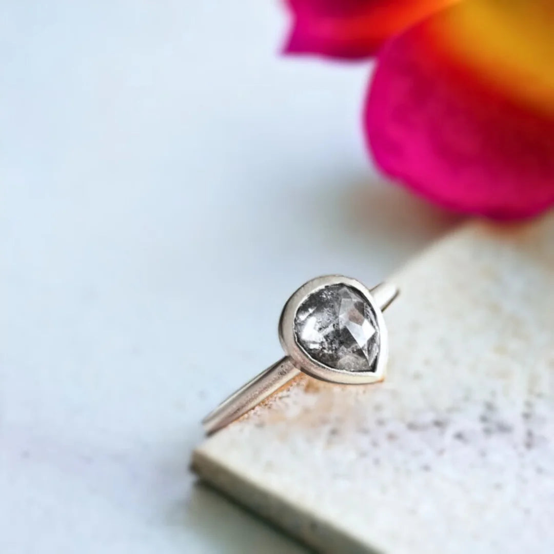 Journey of Love Salt and Pepper Diamond Ring Allegro Allegiance