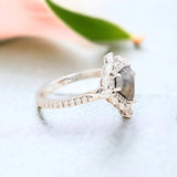 Forever's Flourish Fiery Fantasia of Fabled Diamond Ring, Fable Frosting Of Fate Filigree Diamond Ring