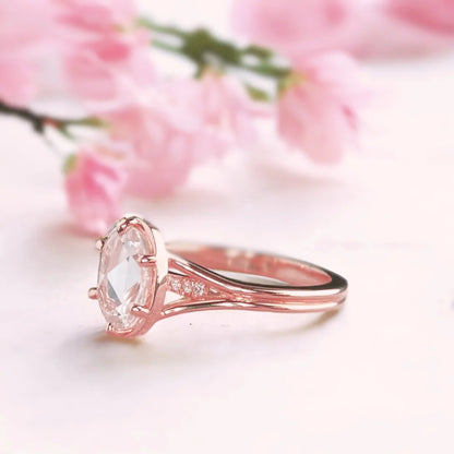 Lab Sapphire Diamond Ring Sustainable Luxury Design