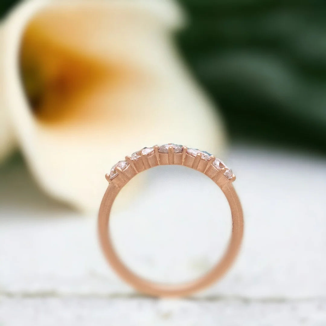 Claudette Old European Cut Diamond Ring Los Angeles Luxury