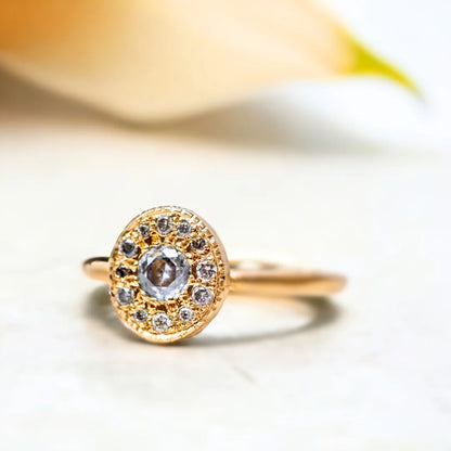 Pebble Gemstone Ring Unique Precious Jewellery Design