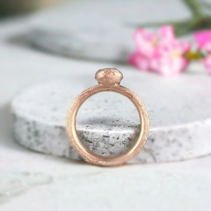 Eione Ring with Ancient Beach Goddess Inspired Design